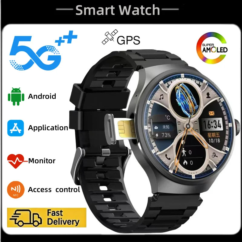 Raezure Echelon smartwatch with 5G mobile network support, fast delivery, and integrated fitness and communication tools
