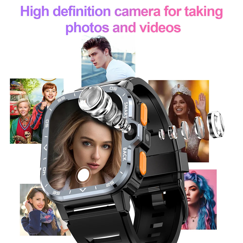 HD camera smartwatch for social content creation, photo capture, and wearable video recording –Raezure  Valore