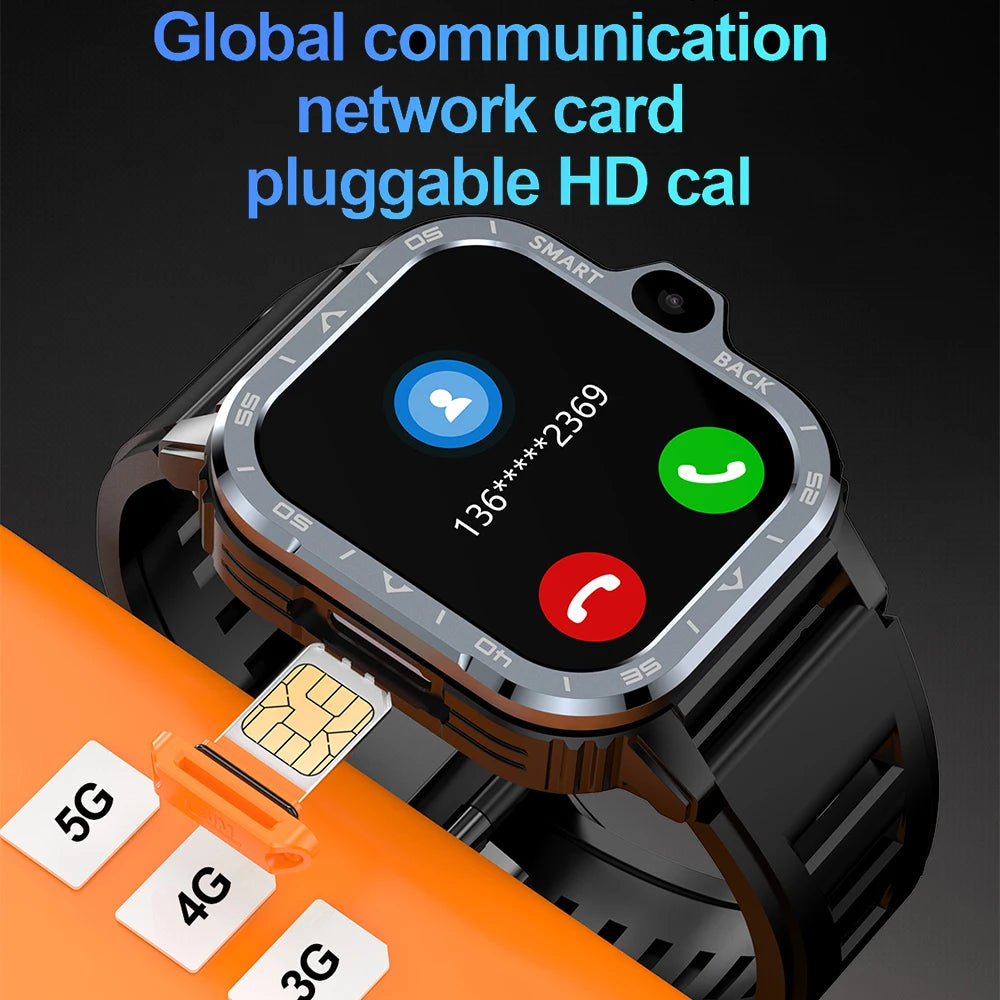 Raezure Valore smartwatch with HD voice call, SIM compatibility, and international mobile network support